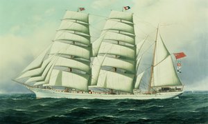 The East African in Full Sail